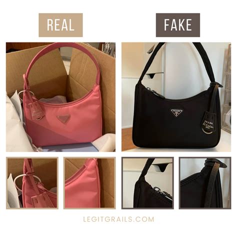 prada bag fake|How to Spot a Fake Prada Bag: Up Close to the Mini Re.